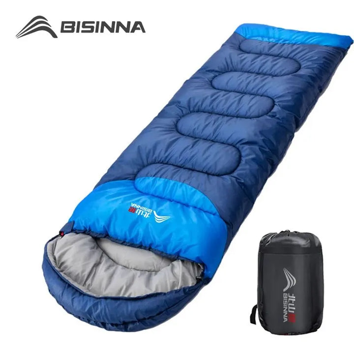 Envelope Camping Sleeping Bag with Compression Bag