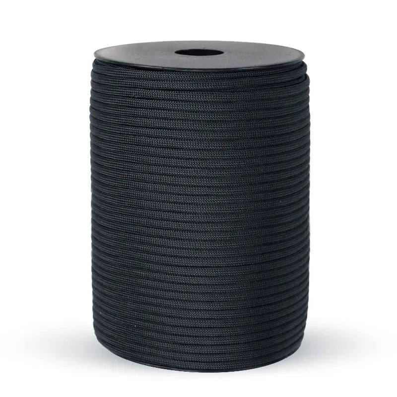 550 Paracord 9 Strand 4mm 100M Outdoor Survival Parachute Rope For Tent Fixing Keychain Lanyard