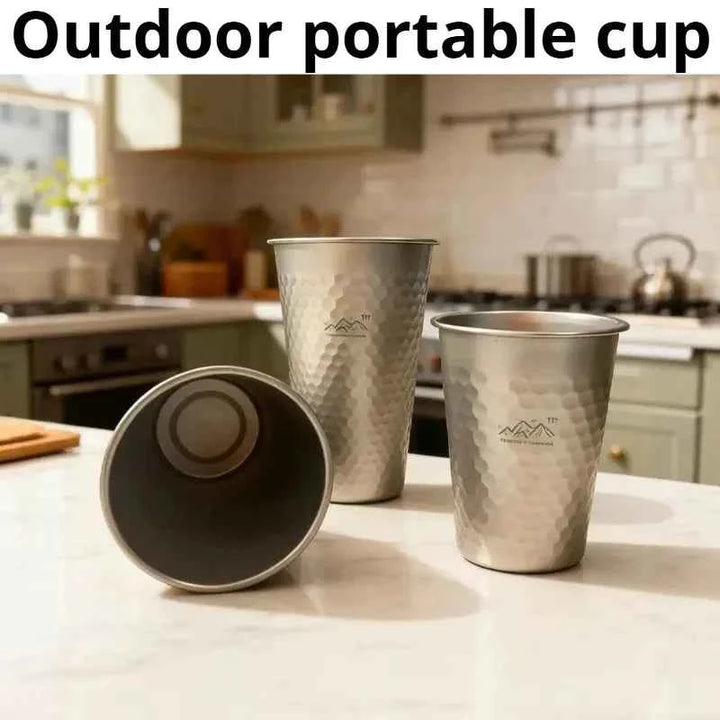 Ultralight Titanium Drinking Cup