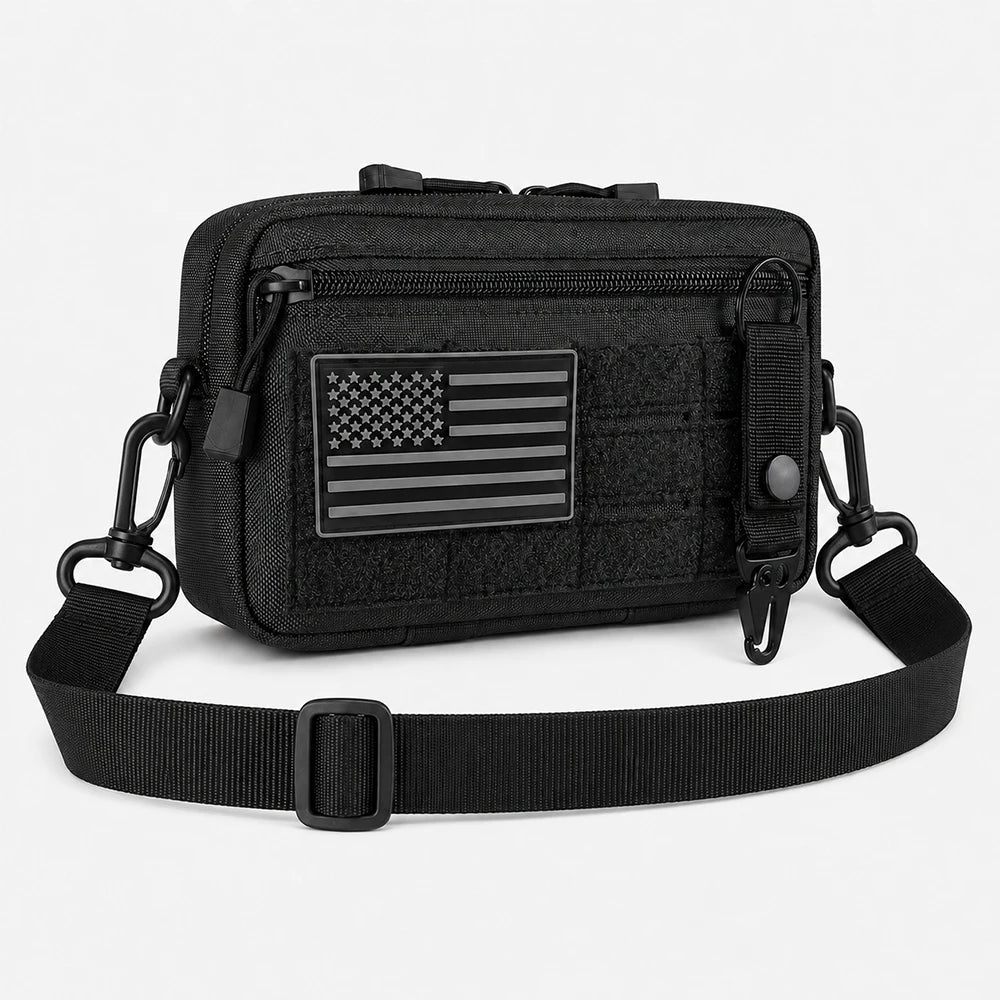 Tactical Molle EDC Pouch Outdoor First Aid Kit Pouch Compact Waist Pack Emergency EMT Utility Tool Pouch For Hunting Hiking