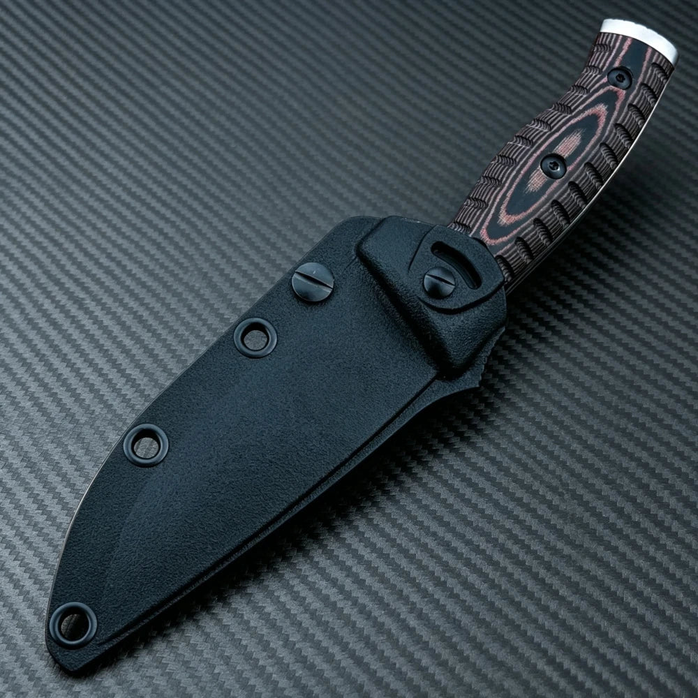 853 Portable Outdoor Activities Gear Camping Fishing Climbing Essential Wilderness Adventure Rock Climbing Fixed Knife EDC Tools