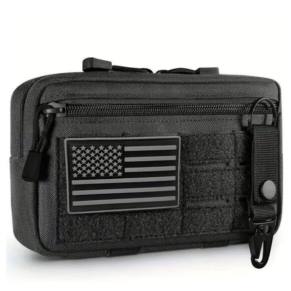 Tactical Molle EDC Pouch Outdoor First Aid Kit Pouch Compact Waist Pack Emergency EMT Utility Tool Pouch For Hunting Hiking