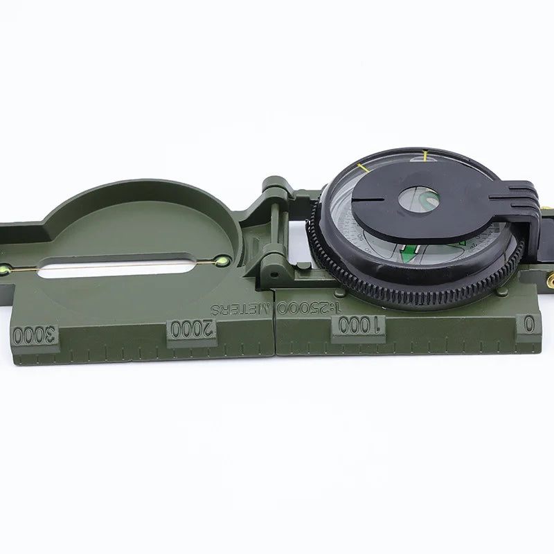 Professional Waterproof High Precision Metal Compass for Outdoor Sports Hiking Mountaineering Military Army Outdoor Gadget