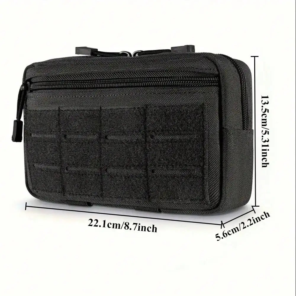 Tactical Molle EDC Pouch Outdoor First Aid Kit Pouch Compact Waist Pack Emergency EMT Utility Tool Pouch For Hunting Hiking