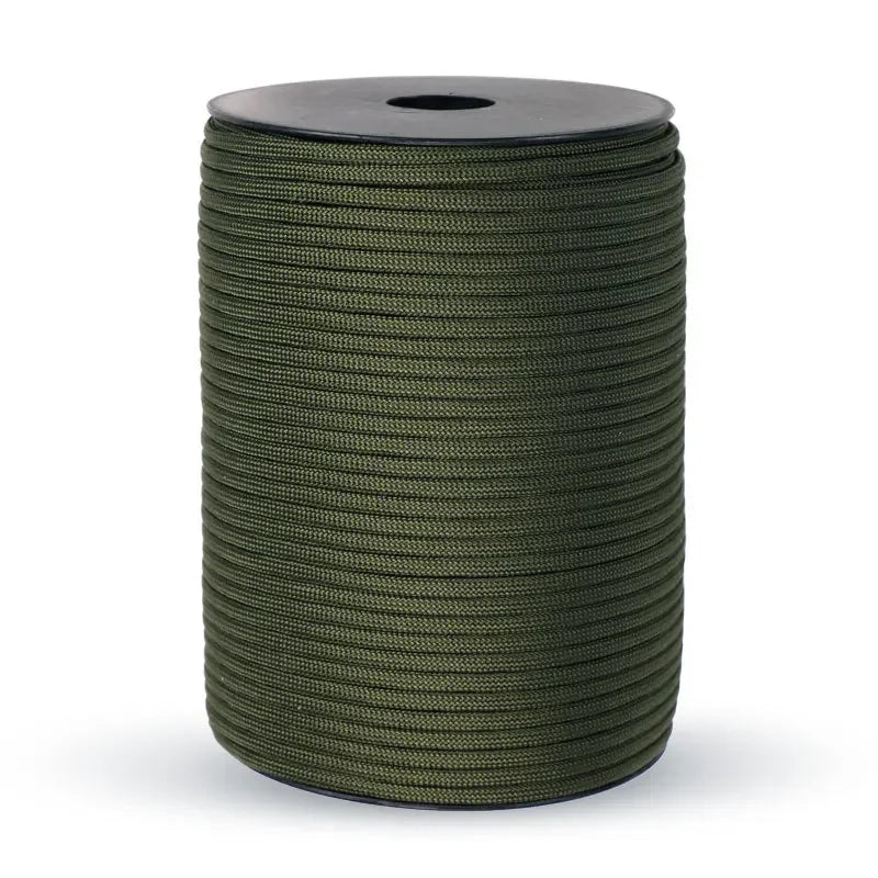 550 Paracord 9 Strand 4mm 100M Outdoor Survival Parachute Rope For Tent Fixing Keychain Lanyard