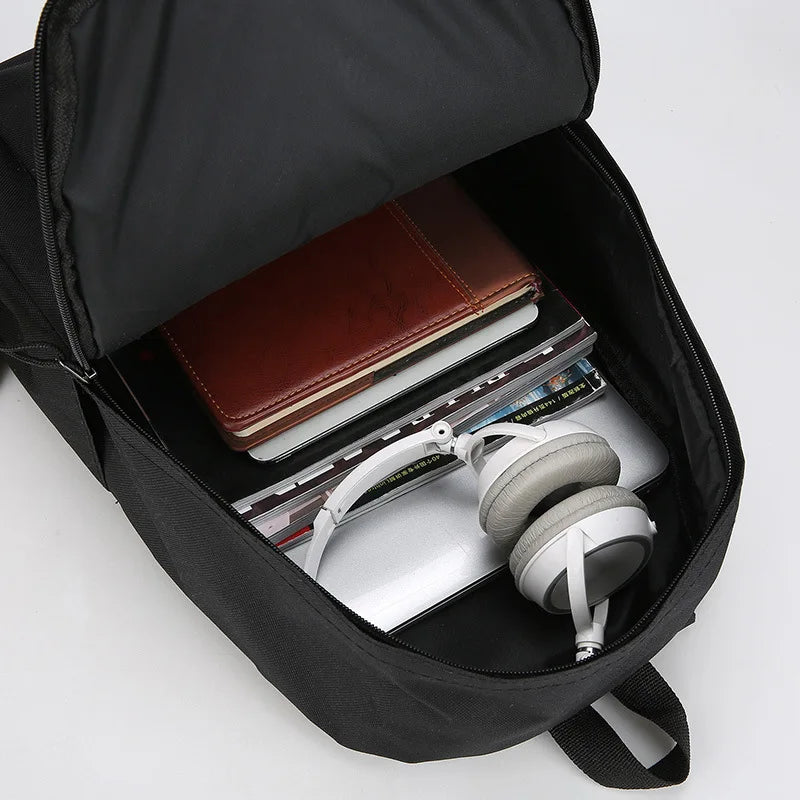 Backpack Simple New Style College Style Small Backpack Travel Lightweight Korean Version Junior High School Double Shoulder Bags