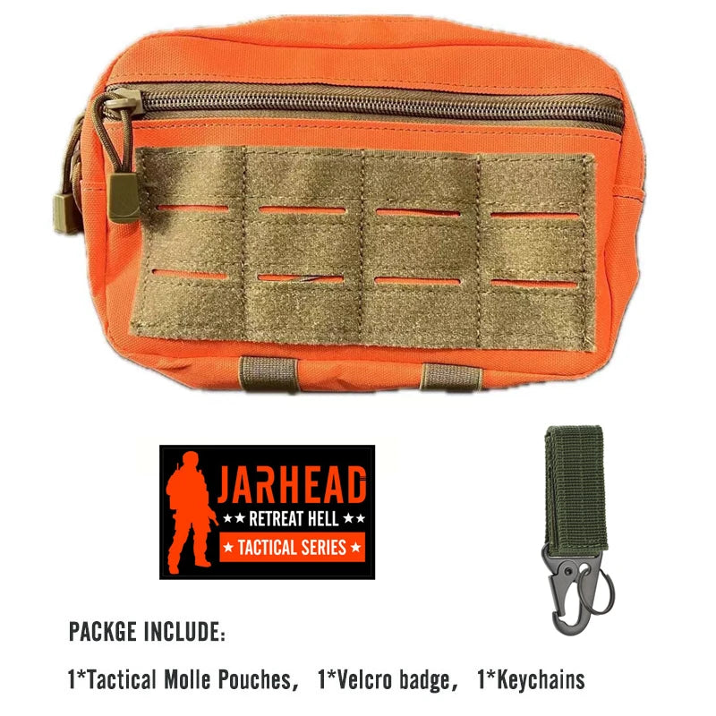 Tactical Molle EDC Pouch Outdoor First Aid Kit Pouch  Waist Pack Emergency EMT Utility Tool Pouch Hunting Bag For Hunting Hiking