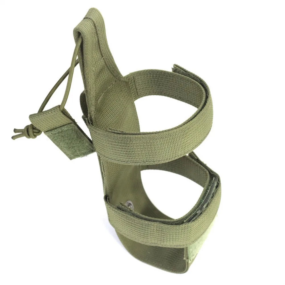 Field Adjustable Water Bottle Bag Portable Water Cup Waist Bag Bottle Holder Outdoor Backpack Accessory for Camping Hiking