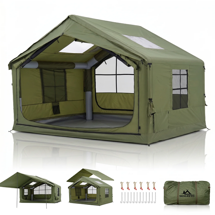 6-Person Inflatable Camping Tent