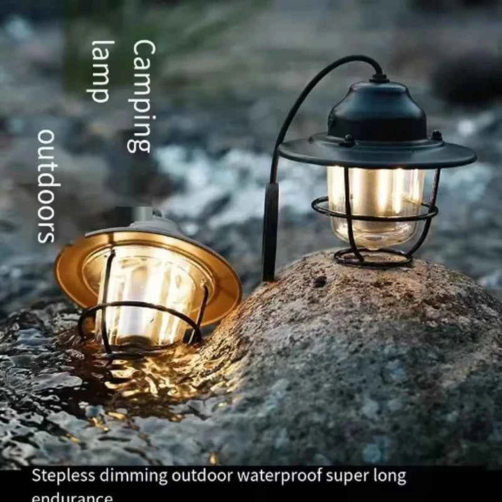 Retro USB Camping Lantern