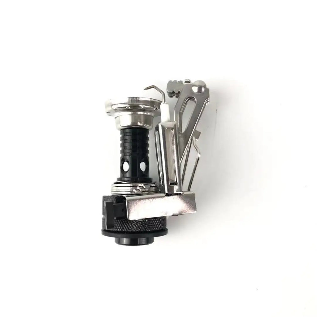 Portable Aluminum Alloy Camping Gas Stove, Lightweight Outdoor Cooking Furnace for Picnic Survival Backpacking