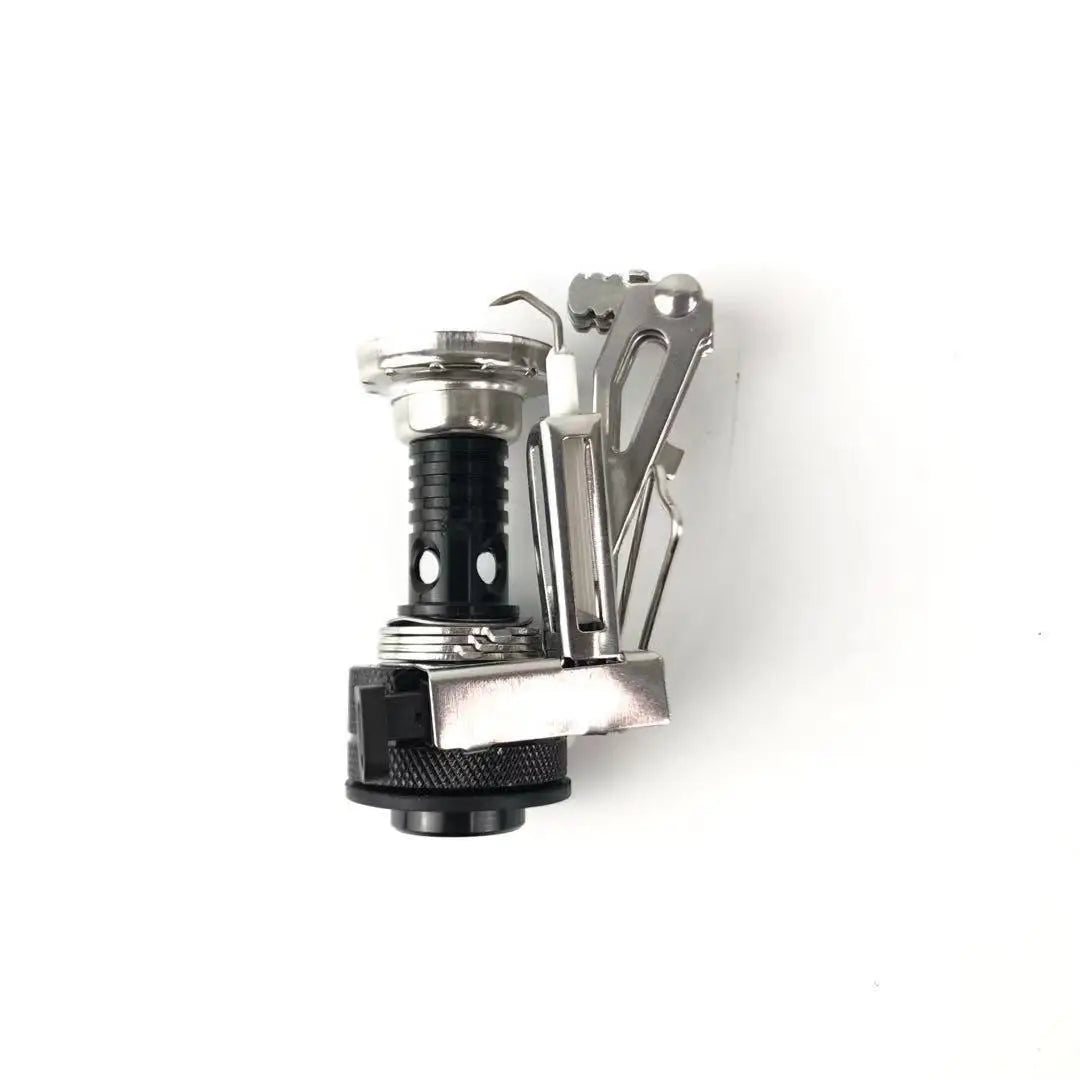 Portable Aluminum Alloy Camping Gas Stove, Lightweight Outdoor Cooking Furnace for Picnic Survival Backpacking
