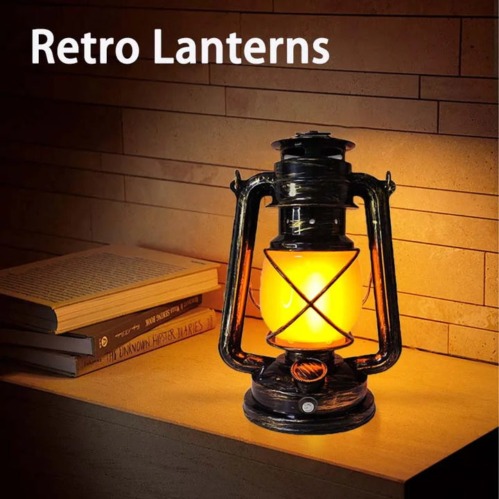 Vintage Rechargeable Camping Lantern