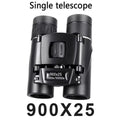 High-Powered 900x25 Mini Binoculars BAK4 Prism Waterproof Outdoor Optics for Travel Bird Watching Sports