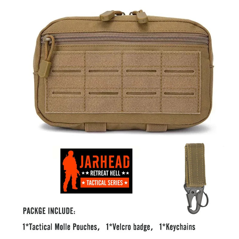 Tactical Molle EDC Pouch Outdoor First Aid Kit Pouch  Waist Pack Emergency EMT Utility Tool Pouch Hunting Bag For Hunting Hiking