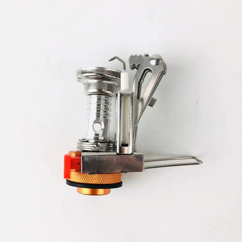 Portable Aluminum Alloy Camping Gas Stove, Lightweight Outdoor Cooking Furnace for Picnic Survival Backpacking